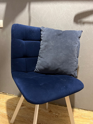 Стул на металлокаркасе Чилли бирюзовый / черный фото покупателя 1467