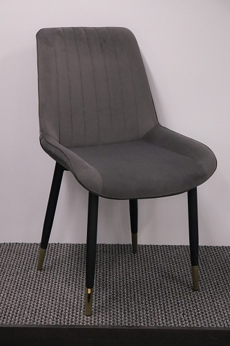 Стул на металлокаркасе Seda 1 latte / black / gold из шоурума 18