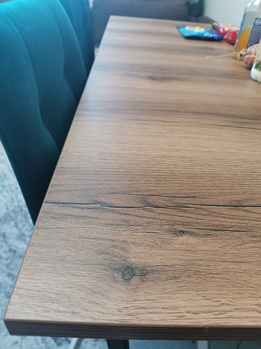 Деревянный стол Лота Лофт 140х80 черный матовый / бетон светлый фото покупателя 256