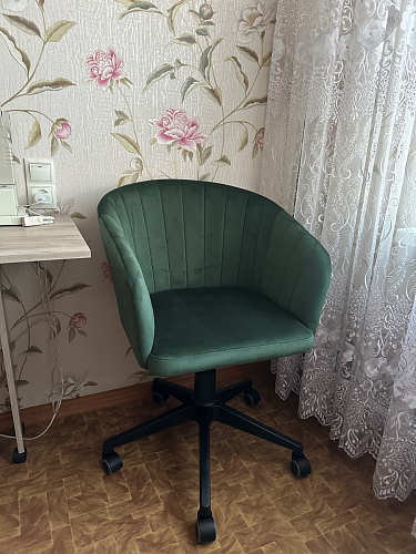 Компьютерное кресло Тибо 01 светло-коричневый / черный фото покупателя 86