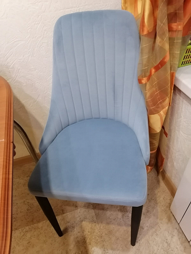 Стул на металлокаркасе Kora black / gray фото покупателя 141