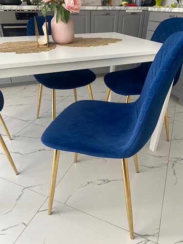 Стул на металлокаркасе Dabl 01 champagne / gold фото покупателя 50