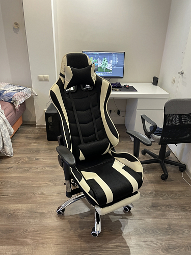 Компьютерное кресло Kano 1 cream / black фото покупателя 105