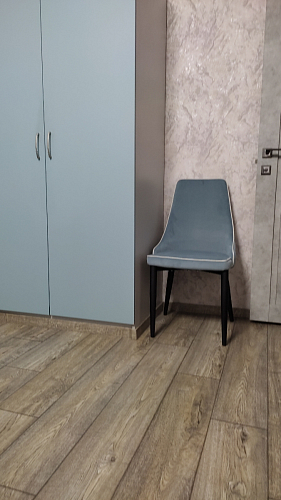 Стул на металлокаркасе Kora green / black фото покупателя 275