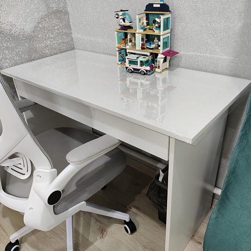 Компьютерное кресло Konfi pink / white фото покупателя 250