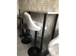 Барная стойка Дилан Лофт 120х40х90 бетон светлый фото покупателя 54