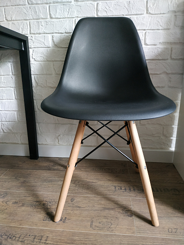 Пластиковый стул Eames PC-015 желтый фото покупателя 509