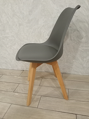 Деревянный стул Bonuss light gray / wood фото покупателя 82