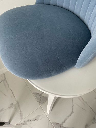 Стул на металлокаркасе Gabi 1 light purple / black / gold фото покупателя 90