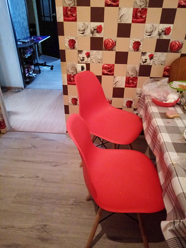 Пластиковый стул Eames PC-015 желтый фото покупателя 125