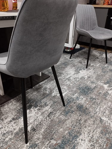 Стул на металлокаркасе Седа К кирпичный / черный фото покупателя 311