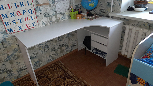 Стол письменный СПм-25 левый венге фото покупателя 11