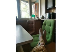 Стул на металлокаркасе Чилли светло-серый / черный фото покупателя 631