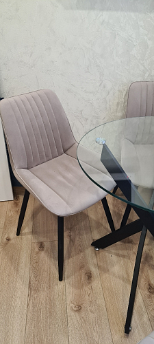 Комплект стульев Седа К 4 шт латте / черный фото покупателя 16