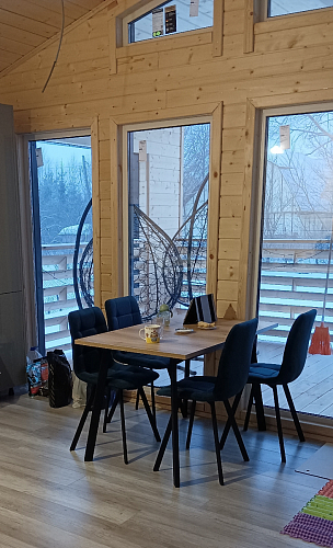 Стул на металлокаркасе Чилли зеленый / белый каркас фото покупателя 254