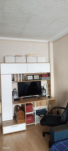 Письменный стол Лайт 03.243 дуб золотой (craft) / белый премиум фото покупателя 276