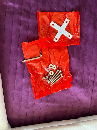 Стул на металлокаркасе Kora light blue / white фото покупателя 368