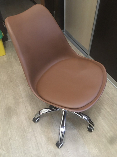 Компьютерное кресло Kolin с подушкой clear / white фото покупателя 21