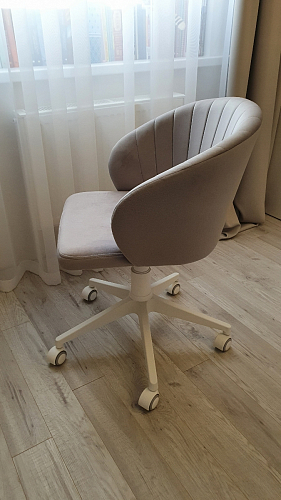 Компьютерное кресло Пард confetti silver серый / черный фото покупателя 145