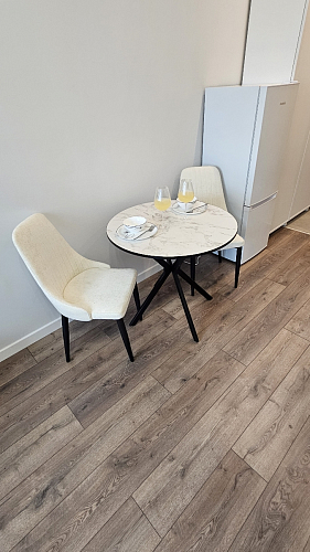 Стул на металлокаркасе Kora beige / black фото покупателя 362