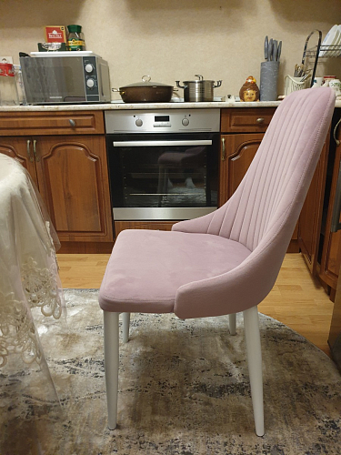 Стул на металлокаркасе Kora green / black фото покупателя 221