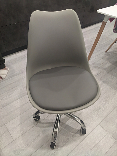 Компьютерное кресло Kolin light gray фото покупателя 123