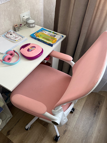 Компьютерное кресло Konfi gray / blue / white фото покупателя 32