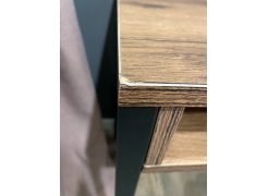 Письменный стол Леон Лофт дуб делано темный / черный матовый фото покупателя 159