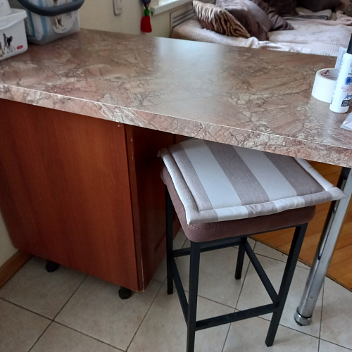 Полубарный стул Лофт мадера 20 / белый матовый фото покупателя 36