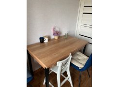 Стол Оригон сонома / черный матовый фото покупателя 18