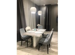 Стул на металлокаркасе Kora beige / black фото покупателя 173