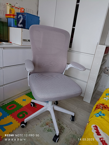 Компьютерное кресло Konfi dark gray / pink / white фото покупателя 245