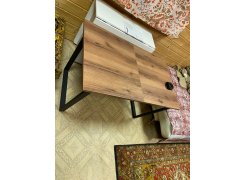 Стол Лота Лофт 140 25 мм черный матовый / бетон фото покупателя 770