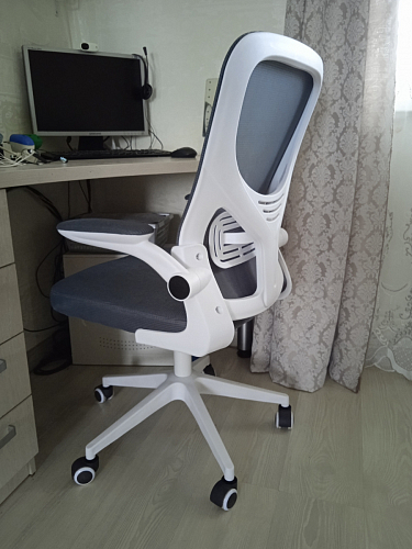 Компьютерное кресло Konfi light gray / white фото покупателя 19