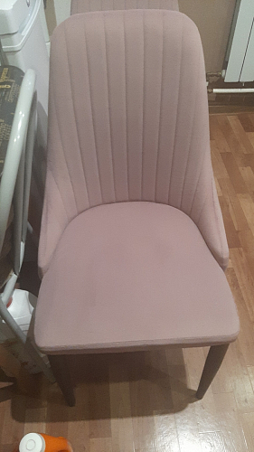 Стул на металлокаркасе Kora beige / black фото покупателя 434