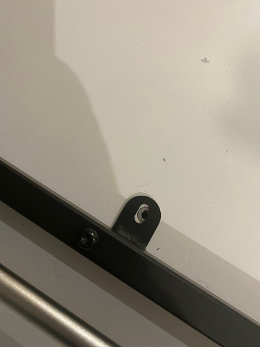 Компьютерный стол Маркос с механизмом подъема 140х80х75 белый / вотан дуб фото покупателя 5