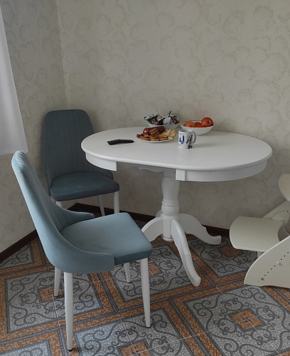 Стул на металлокаркасе Kora dark gray / black фото покупателя 295