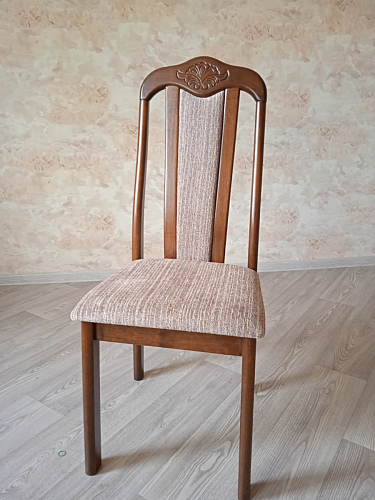 Стул деревянный Aron Soft dirty oak / beige фото покупателя 3