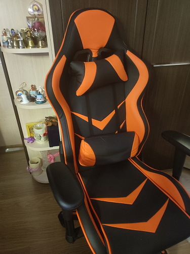 Компьютерное кресло Racer черное / красное фото покупателя 67