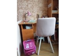 Стул на металлокаркасе Чилли горчичный / белый фото покупателя 634