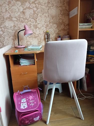 Стул на металлокаркасе Чилли темно-серый / черный каркас фото покупателя 634