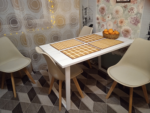 Стол раскладной Лота Лофт 120 25 мм юта / черный матовый фото покупателя 243