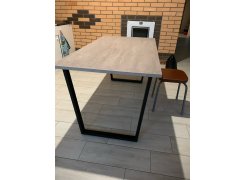 Стол Лота Лофт 120 25 мм сабия / черный матовый фото покупателя 422