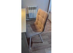 Стул на металлокаркасе Чилли светло-серый / черный фото покупателя 649