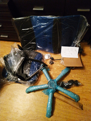 Компьютерное кресло Arano синее фото покупателя 46