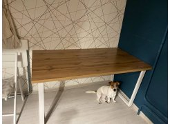 Стол Лота Лофт 120 25 мм сабия / черный матовый фото покупателя 161