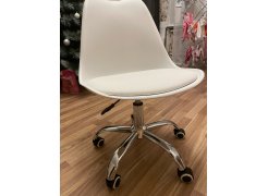 Компьютерное кресло Kolin с подушкой clear / white фото покупателя 336