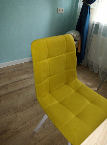 Комплект стульев Чилли 4 шт темно-серый / черный фото покупателя 639