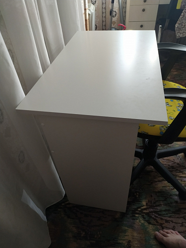 Стол письменный Kiwi белый  - Уцененный экземпляр фото покупателя 141