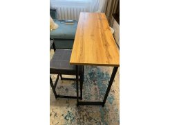 Барная стойка Дилан Лофт 120х60х90 бетон фото покупателя 10